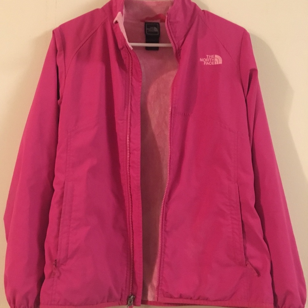 Pink North Face Jacket